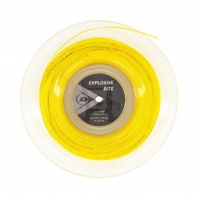 Dunlop Tennis String Explosive Bite (Durability+Spin) yellow 200m Roll